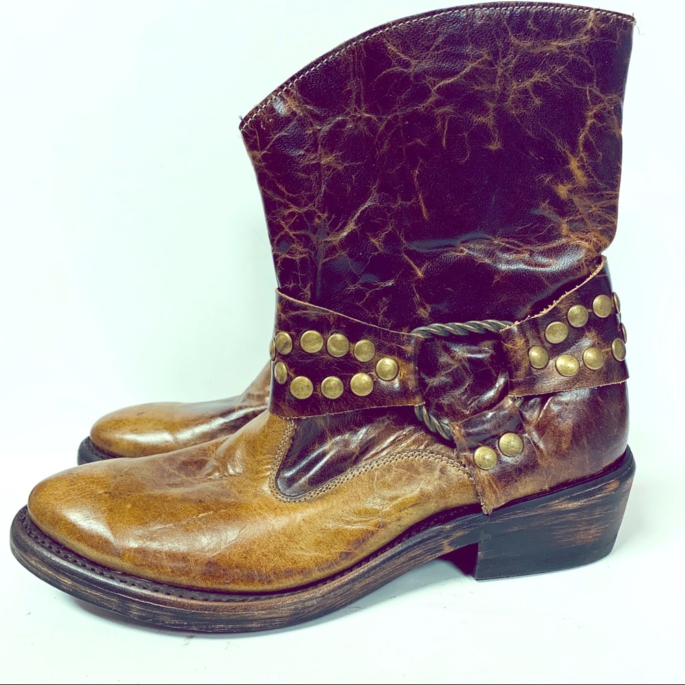 Sonora Double H Western Ankle Boot 6 like new!